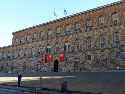 Palazzo Pitti e il giardino di Boboli